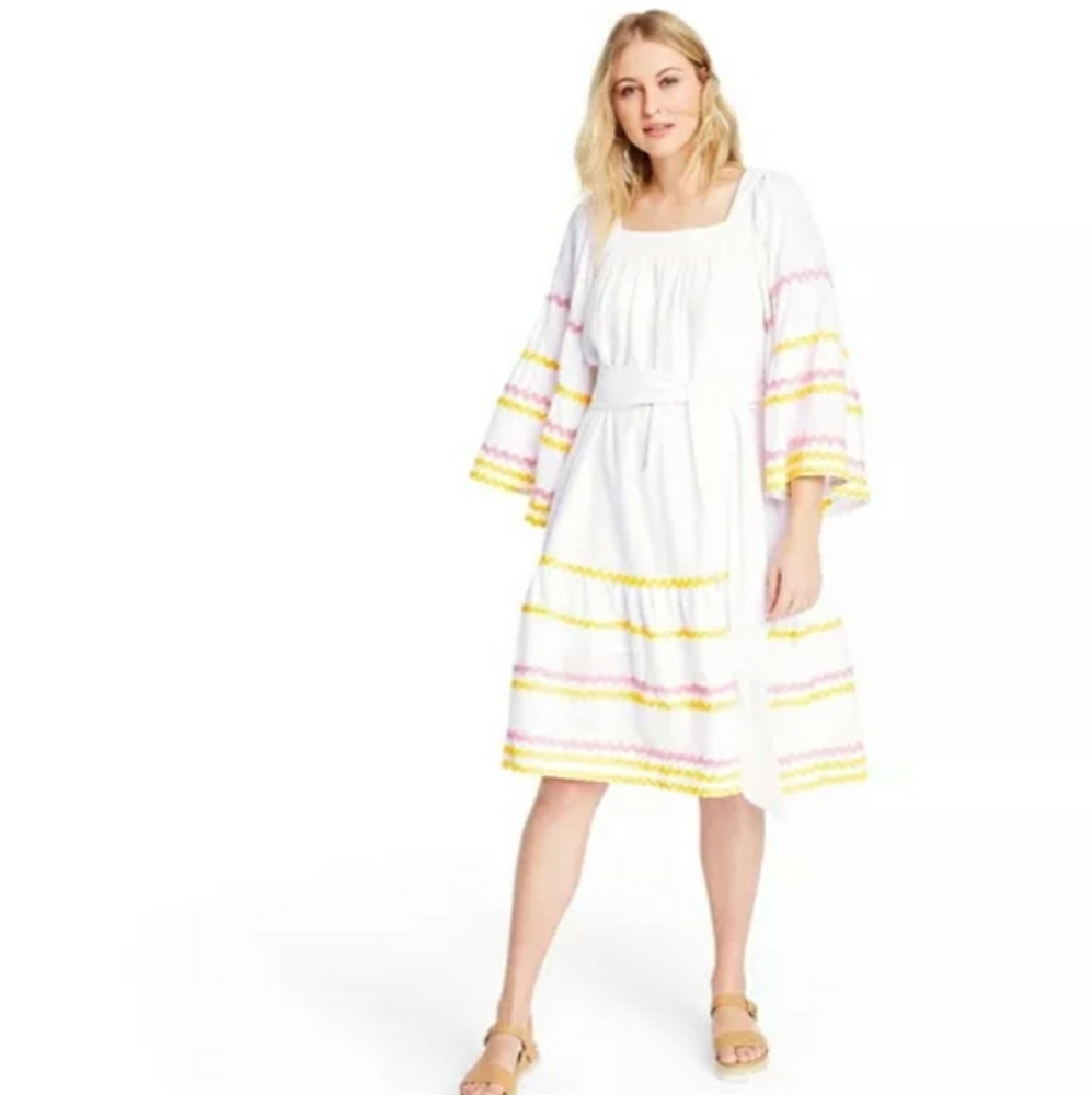 Ric Rac Flare Dress Lisa Marie Fernandez